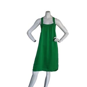 THEORY REY  RACER BACK KNEE HIGH SHARMROCK PENDANT DRESS SIZE 10